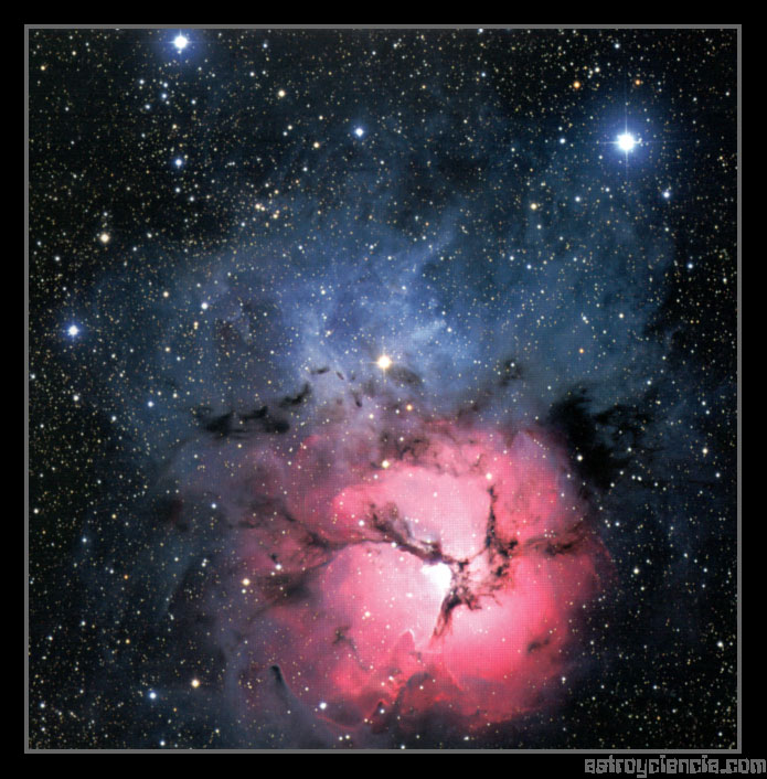 Imagen captada por el telescopio Anglo-Australiano 3