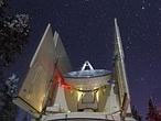 Telescopio UA Submillimeter en Mt. Graham, uno de los que forman parte de la red