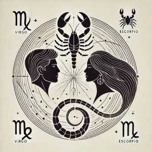Virgo hombre Escorpio mujer