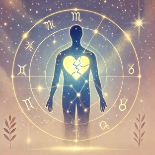 cómo usar la astrología psicológica para sanar heridas emocionales